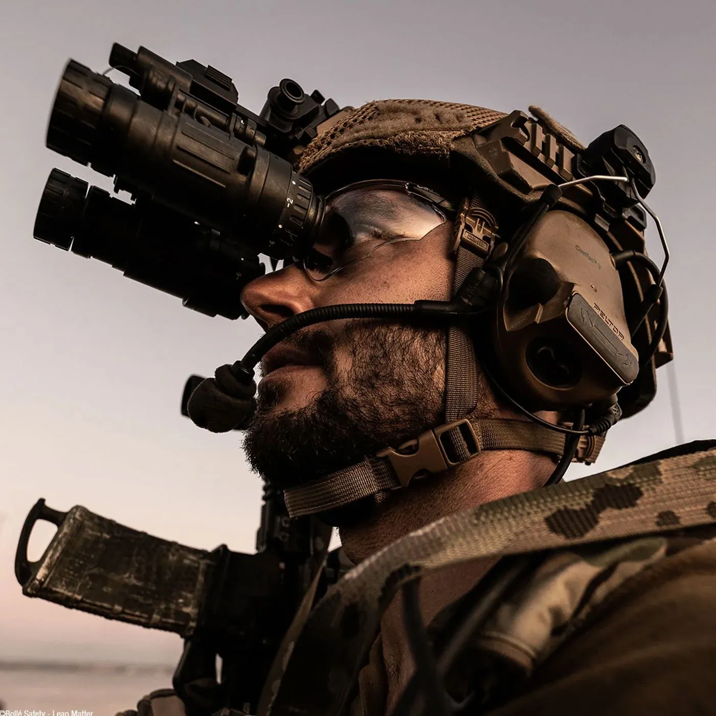 Bolle Combat Ballistic Glasses Kit - with 3 Interchangeable Lenses - Image 6