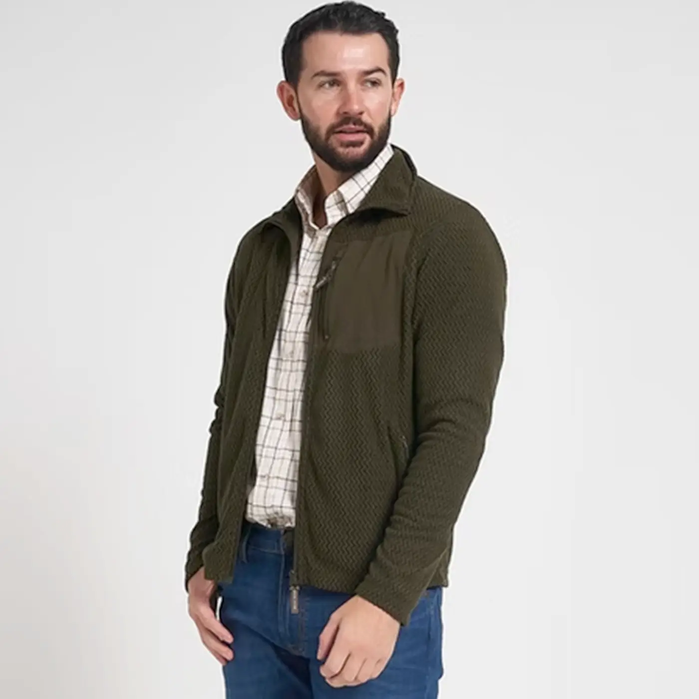 Jack Pyke Lightweight Z Fleece Jacket - Full Zip Thermal Jacket - Image 7