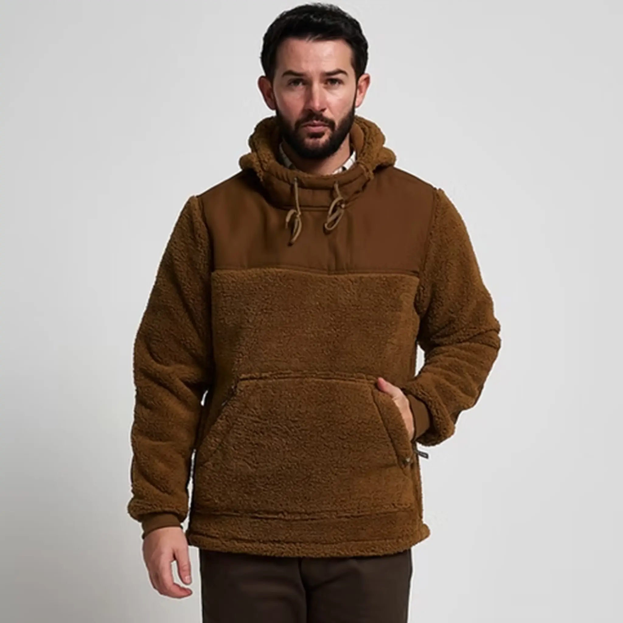 Jack Pyke Sherpa Fleece Hoodie Gen2 - Men's Thermal Hooded Top - Image 13