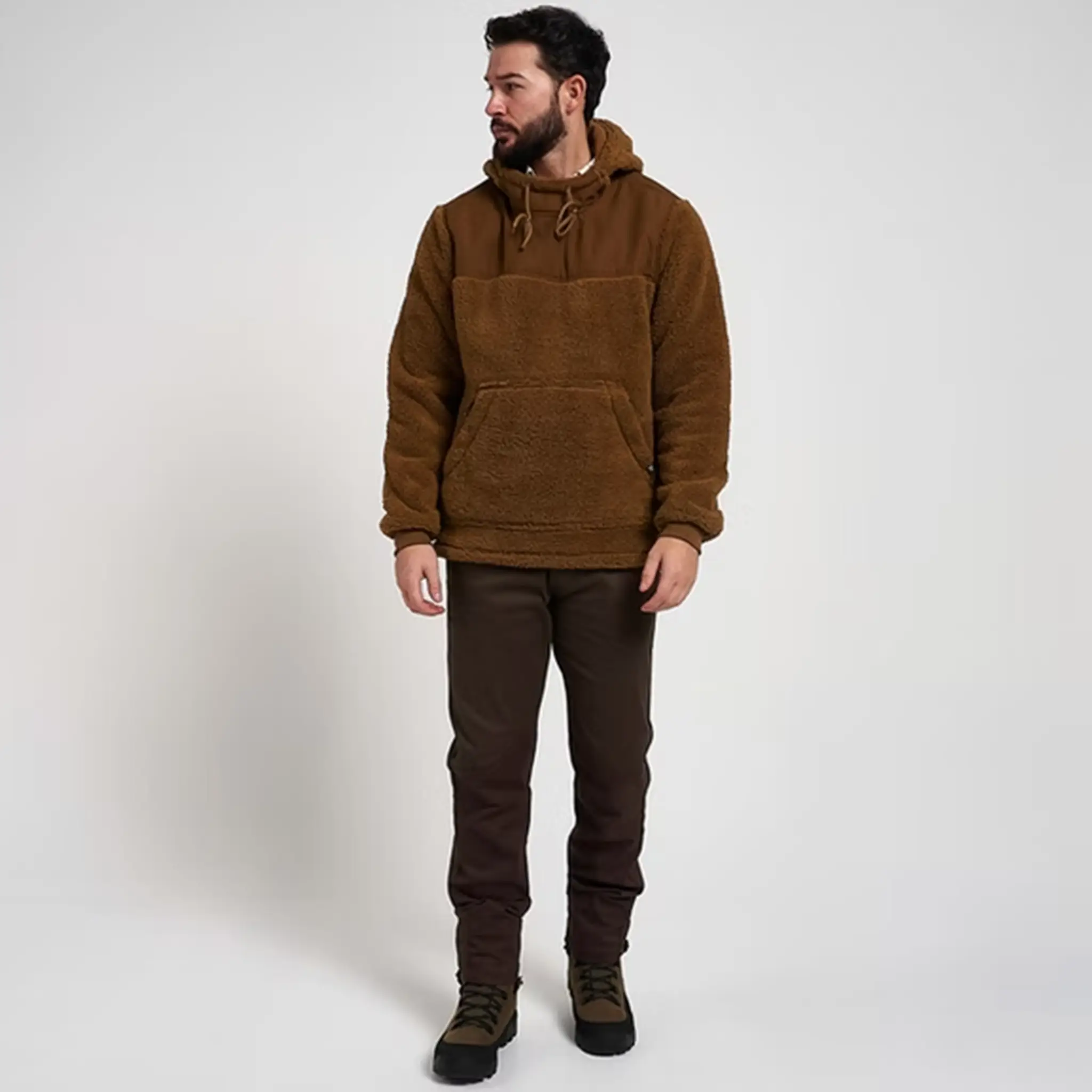Jack Pyke Sherpa Fleece Hoodie Gen2 - Men's Thermal Hooded Top - Image 20