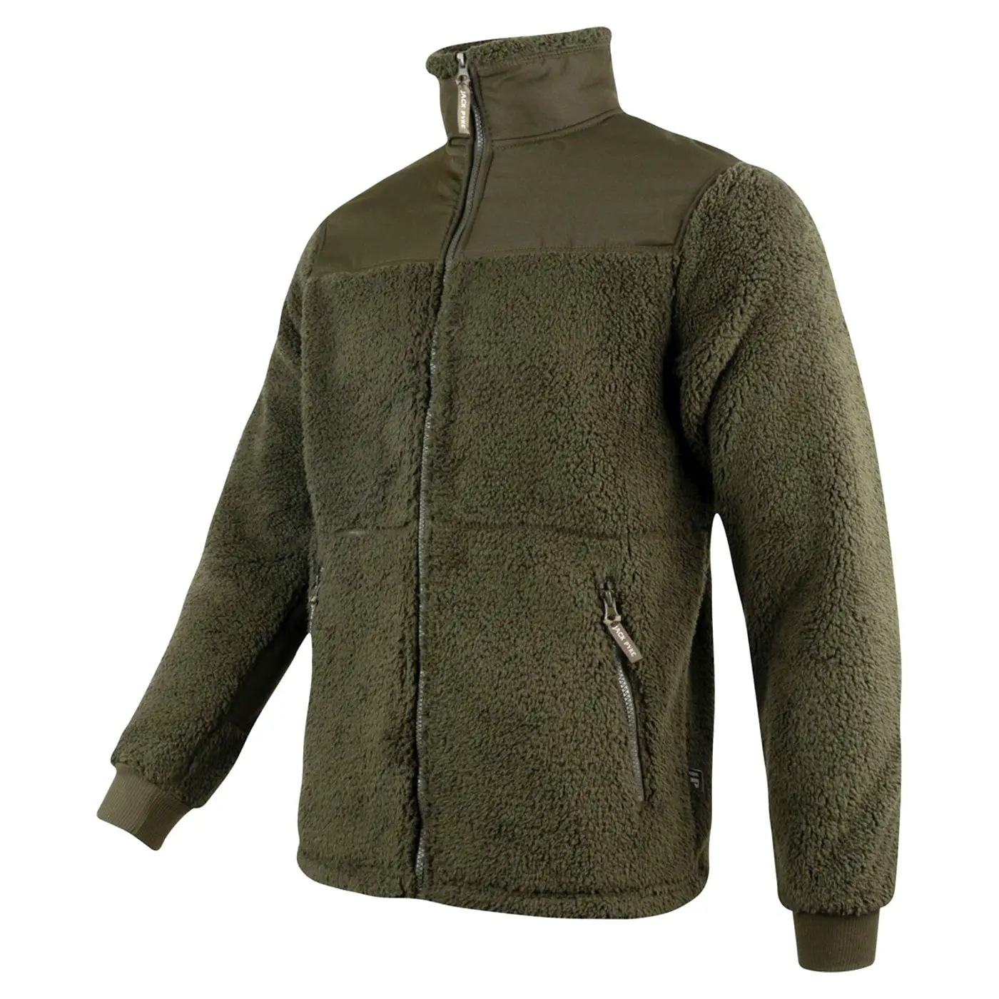 Jack Pyke Sherpa Fleece Jacket Gen2 - Men's Full Zip Thermal Coat - Image 3