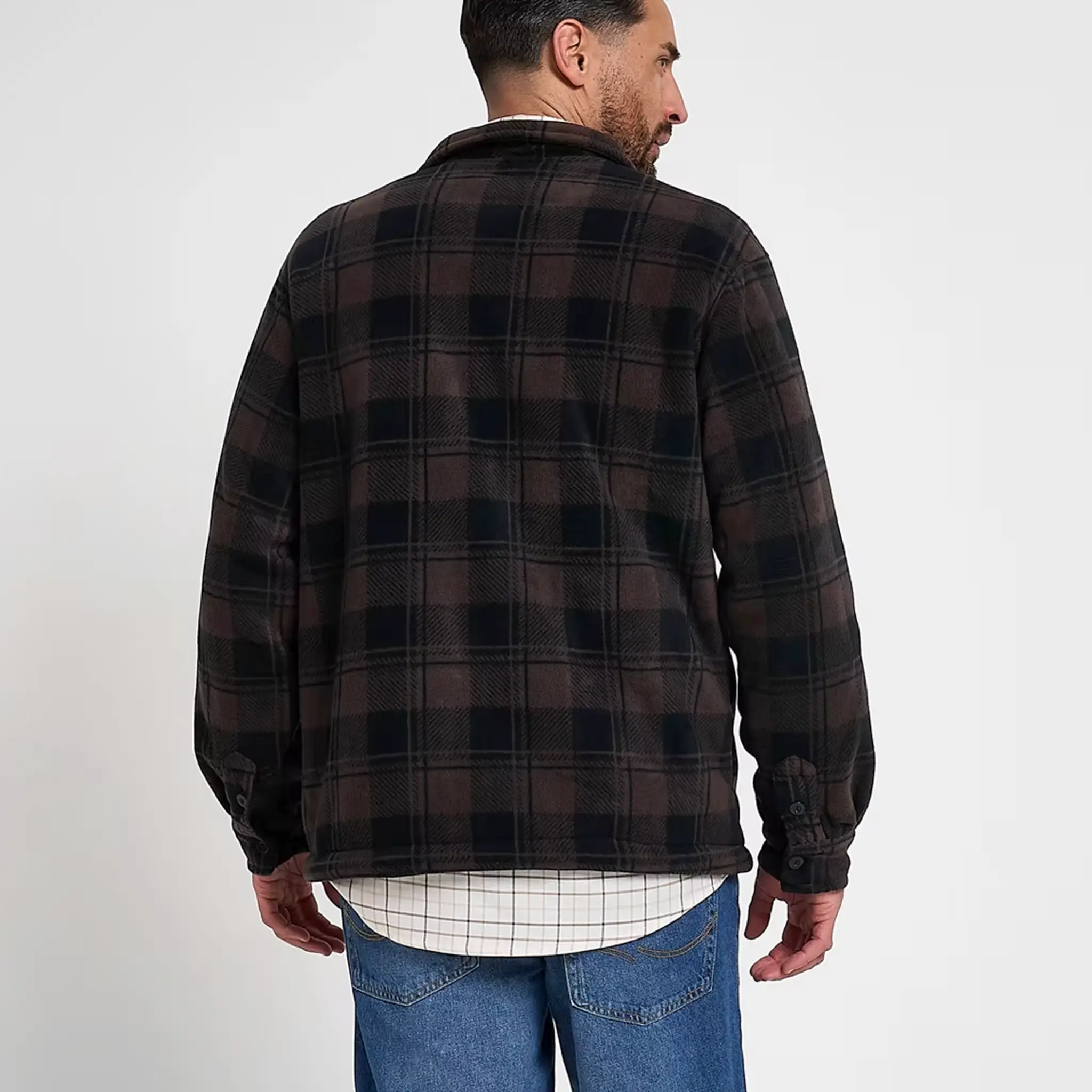 Jack Pyke Tundra Shirt - Sherpa Fleece Lined Shacket with Full Zip - Image 14