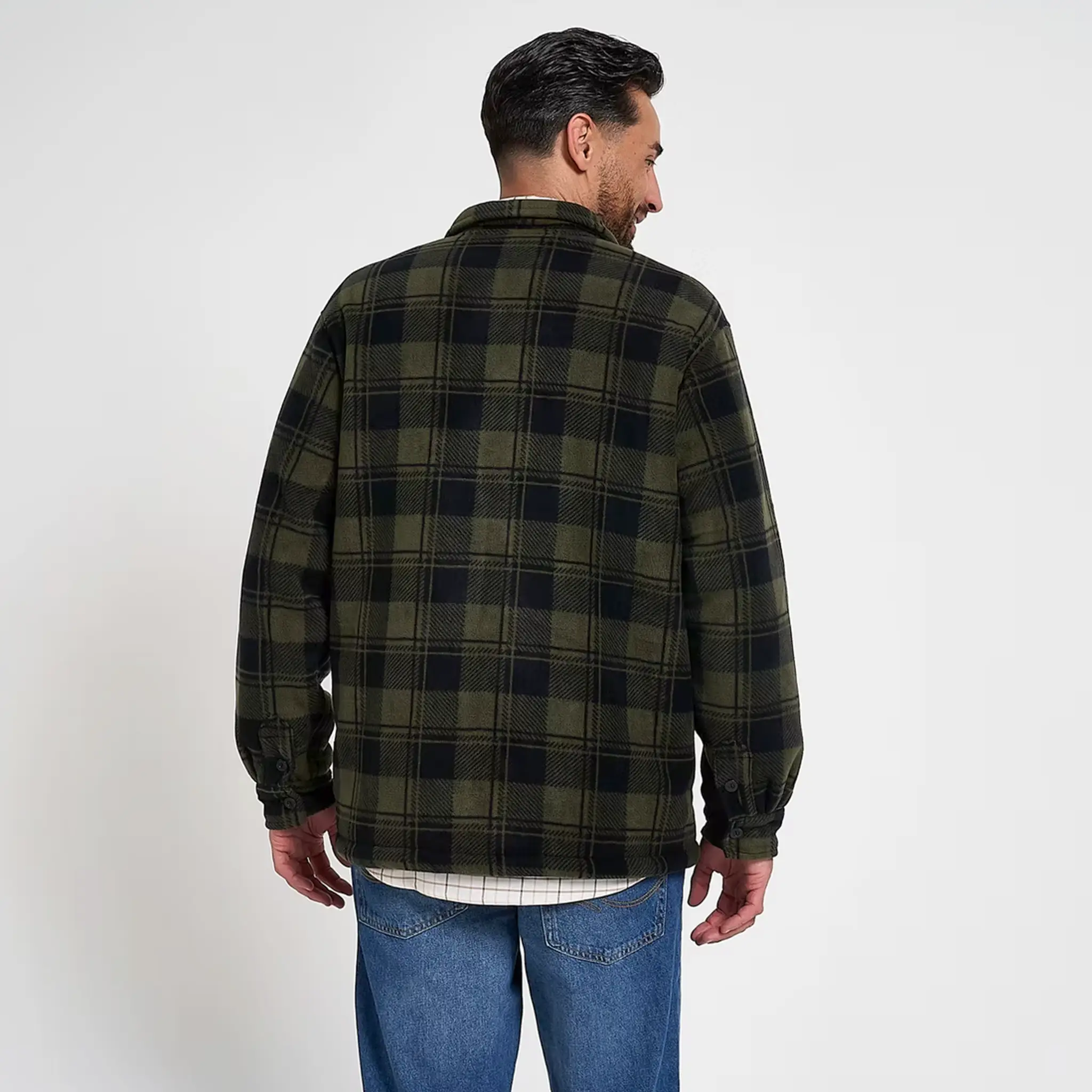 Jack Pyke Tundra Shirt - Sherpa Fleece Lined Shacket with Full Zip - Image 19